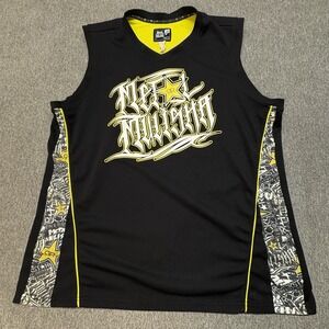 Vintage Metal Mulisha Rockstar Jersey Mens XL Tank Top MX Sleeveless Collab Y2K